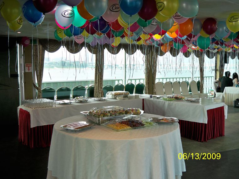 차컴 시저 선상디너파티