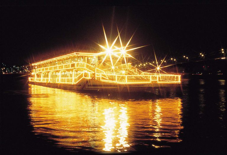 유람선 야경사진 1